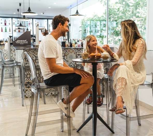 Café 'joaquin sorolla' Villa Luz Family Gourmet & All Exclusive Hôtel Gandía