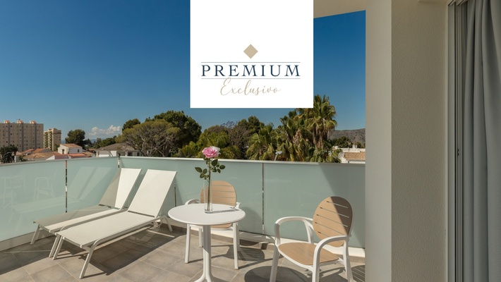 'the tower' terrace club premium (avec terrasse privée) Villa Luz Family Gourmet & All Exclusive Hôtel Gandía